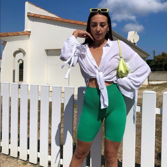 Zara set seamless bike short and crop top - Picture 13 of 13